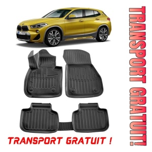 Bmw X2 (F39) (2017-2023) Set covorase auto cauciuc G.Modern Line 3D transport gratuit