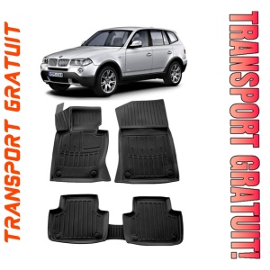 Bmw X3 (E83) (2004-2010) Set covorase auto cauciuc G.Modern Line 3D