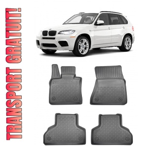Bmw X5 E70, Suv, Din 04.2007 - 09.2013 , Set Covorase Auto Tip Tavita Premium 3D, din cauciuc