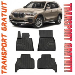 Bmw X5 G05 Din 11.2018 - Prezent, Suv , Set Covorase Auto Tip Tavita Premium 3D, din cauciuc