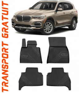 Bmw X5 G05 Din 11.2018 - Prezent, Suv , Set Covorase Auto Tip Tavita Premium 3D, din cauciuc accesorii pentru autoturismul tau - masina v165889