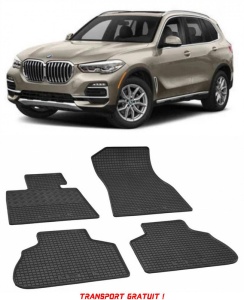 Bmw X5 G05, Suv, fabricat din 11.2018 - Prezent, set covorase auto dedicate, din cauciuc 100% Premium - Transport Gratuit accesorii pentru autoturismul tau - masina v40689