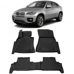 Bmw X6 (E71) (2008-2014) Set covorase auto cauciuc G.Modern Line 3D accesorii pentru autoturismul tau - masina v68357