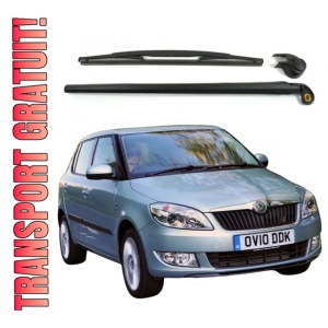 Brat stergator pentru luneta spate cu lamela 365 mm Skoda Fabia 01.99-12.07