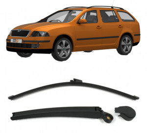 Brat stergator pentru luneta spate cu lamela 400 mm Skoda Octavia Combi 01.04-12.13 accesorii pentru autoturismul tau - masina v224218