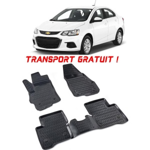 Chevrolet Aveo II2012- Set 4 covorase auto din cauciuc tip tavita premium line 3D - Transport Gratuit! accesorii pentru autoturismul tau - masina v49401