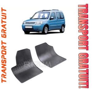 Citroen Berlingo I, Van, fabricat din 1996 - 2008, 2 Locuri, set covorase auto dedicate, din cauciuc 100% Premium