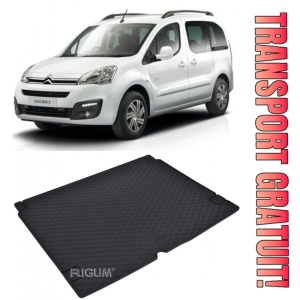 Citroen Berlingo Tavita pentru portbagaj din cauciuc, compatibila Citroen Berlingo II fabricatie 2008 - 08.2018, caroserie van, 5 locuri