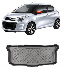 Citroen C1 II Hatchback din 07.2014 - Prezent *1, Tavita Pentru Portbagaj Lux Premium Dedicata, accesorii pentru autoturismul tau - masina v203033