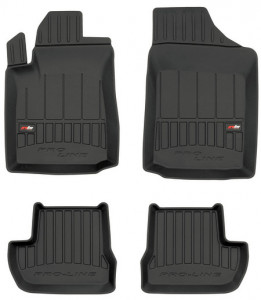 Citroen C2, Hatchback, Din 2003 - 10.2009 , Set Covorase Auto Tip Tavita Premium 3D, din cauciuc accesorii pentru autoturismul tau - masina v171077