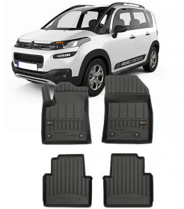 Citroen C3 Aircross, Suv, Din 11.2017 - Prezent , Set Covorase Auto Tip Tavita Premium 3D, din cauciuc accesorii pentru autoturismul tau - masina v171037
