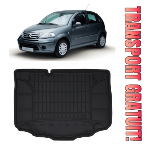 Citroen C3 I Hatchback din 2002 - 2009 *1, Tavita Pentru Portbagaj Lux Premium Dedicata,