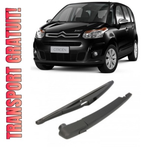 Citroen C3 Picasso Brat stergator pentru luneta spate cu lamela 300 mm, compatibil cu Citroen C3 Picasso van fabricat intre 2009, calitate extra