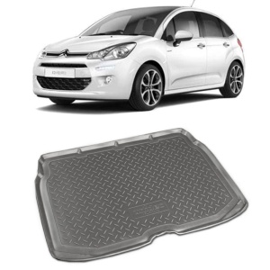 Citroen C3 Picasso (Sh) (2009-prezent) Tavita cauciuc pentru protectie portbagaj dedicata pentru Citroen C3 Transport Gratuit