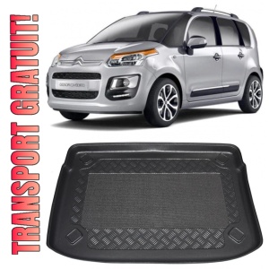 Citroen C3 Picasso Van din 2009 - 10.2017, Tavita Pentru Portbagaj Lux Premium Dedicata, Portbagaj Inferior *1 - Img 1