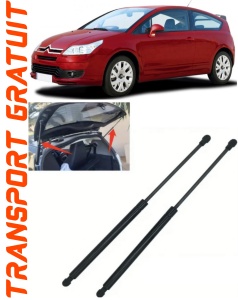 Citroen C4 Coupe Set 2 amortizoare pentru portbagaj Krosno compatibil cu Citroen C4 Coupe Hatchback fabricat intre 2004-2011 accesorii pentru autoturismul tau - masina v85517