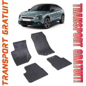 Citroen C4 III, Hatchback, fabricat din 12.2020 - Prezent, set covorase auto dedicate, din cauciuc 100% Premium