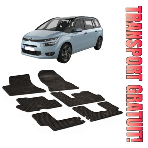 Citroen C4 Picasso (2007 - 2013) Set 6 covorase auto cauciuc Urban Line