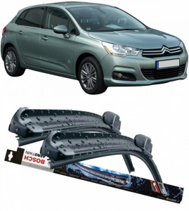 Citroen C4 Set 2 stergatoare parbriz Bosch Bosch Aerotwin compatibile cu Citroen C4 2006-2013 (80 cm / 75 cm) accesorii pentru autoturismul tau - masina v120221