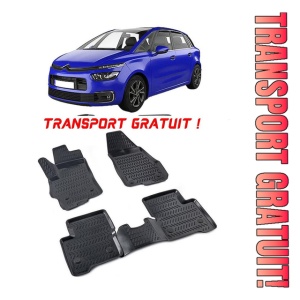 Citroen C5 I (Dc / De)2001-2007 Set 4 covorase auto din cauciuc tip tavita premium line 3D - Transport Gratuit!