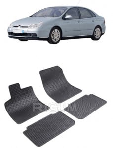 Citroen C5 I, Hatchback, fabricat din 2000 - 2008, set covorase auto dedicate, din cauciuc 100% Premium accesorii pentru autoturismul tau - masina v155658