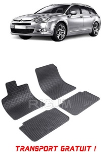 Citroen C5 II, Combi, fabricat din 2008 - 05.2017, set covorase auto dedicate, din cauciuc 100% Premium - Transport Gratuit accesorii pentru autoturismul tau - masina v40404
