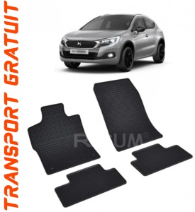 Citroen DS4 fabricat din 11.2021 - Prezent, Hatchback, set covorase auto dedicate, din cauciuc 100% Premium accesorii pentru autoturismul tau - masina v151111