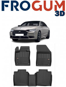 Citroen DS9 Din 03.2021 - Prezent, Sedan , Set Covorase Auto Tip Tavita Premium 3D, din cauciuc accesorii pentru autoturismul tau - masina v164152