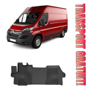 Citroen Jumper II Din 2006 - Prezent, Van , Set Covorase Auto Tip Tavita Premium 3D, din cauciuc