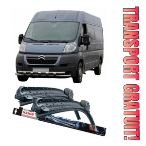 Citroen Jumper II Platform/Chassis Set 2 stergatoare parbriz Bosch Aerotwin 600/475mm compatibile cu Citroen JUMPER II Platform/Chassis (2006-2019) (65 cm / 55 cm)