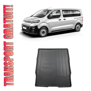 Citroen Jumpy III Spacetourer Van din 01.2016 - Prezent, Tavita Pentru Portbagaj Lux Premium Dedicata, Ampatament L2 Mediu In Spatele Randului 2 (Scaune Culisate In Fata) *2