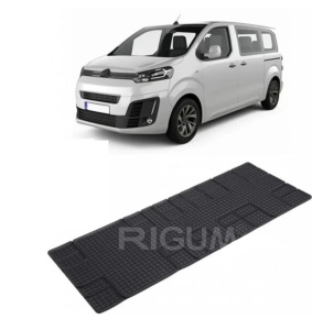 Citroen Spacetourer, Van, fabricat din 01.2016 - Prezent, Rand 3, set covorase auto dedicate, din cauciuc 100% Premium - Img 2
