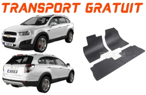 Covorase auto Chevrolet Captiva 2006 - 09.2018 Set presuri cauciuc 100% accesorii pentru autoturismul tau - masina v22254