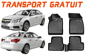 Covorase auto Chevrolet Cruze J300 2008-2016 set presuri auto tip tavita accesorii pentru autoturismul tau - masina v22490