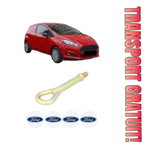 Cui carlig remorcare, tractare auto FORD FIESTA VII Van din 2019, Otel, Cri-Flo, 4 Stickere cu FORD