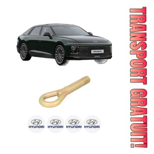 Cui carlig remorcare, tractare auto HYUNDAI GRANDEUR (GN7) din 2022, Otel, Cri-Flo, 4 Stickere cu HYUNDAI