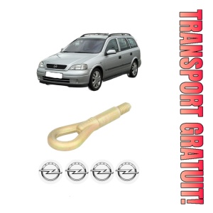Cui carlig remorcare, tractare auto OPEL ASTRA G CLASSIC Caravan (F35) din 2007-2009, Otel, Cri-Flo, 4 Stickere cu OPEL