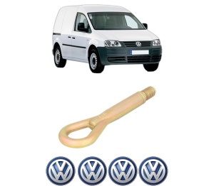Cui carlig remorcare, tractare auto Volkswagen CADDY III MPV (2KB, 2KJ, 2CB, 2CJ) din 2004-2015, Otel, Cri-Flo, 4 Stickere cu Volkswagen - Img 2