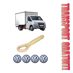 Cui carlig remorcare, tractare auto Volkswagen CRAFTER 30-50 Van (2E_) din 2006-2016, Otel, Cri-Flo, 4 Stickere cu Volkswagen