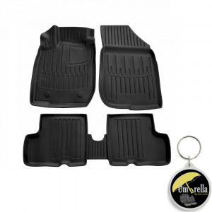 Dacia Duster 2Wd (2010-2015) Set covorase auto cauciuc G.Modern Line 3D accesorii pentru autoturismul tau - masina v241506