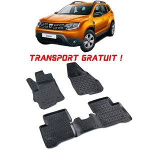 Dacia Duster 4X2 2017- Set 4 covorase auto din cauciuc tip tavita premium line 3D - Transport Gratuit! accesorii pentru autoturismul tau - masina v49331
