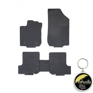Dacia Logan (2013-2020) Set 5 covorase auto cauciuc Exclusive Line accesorii pentru autoturismul tau - masina v243530
