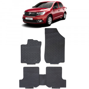 Dacia Logan / Stepway (2012-2020) Set 5 covorase auto cauciuc Exclusive Line accesorii pentru autoturismul tau - masina v243479