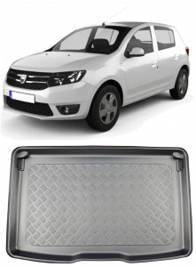 Dacia Sandero III Hatchback din 01.2021 - Prezent, Tavita Pentru Portbagaj Lux Premium Dedicata, Portbagaj Superior *2 accesorii pentru autoturismul tau - masina v185553