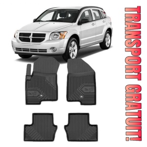 Dodge Caliber Din 2005 - 12.2011, Hatchback , Set Covorase Auto Tip Tavita Premium 3D, din cauciuc