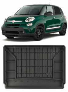 Fiat 500L Van din 06.2013 - Prezent, Tavita Pentru Portbagaj Lux Premium Dedicata, Portbagaj Mijlociu *1 accesorii pentru autoturismul tau - masina v187717