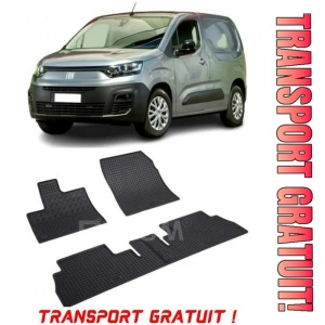 Fiat Doblo I, Van, fabricat din 2001 - 2010, 5 Locuri, set covorase auto dedicate, din cauciuc 100% Premium - Transport Gratuit