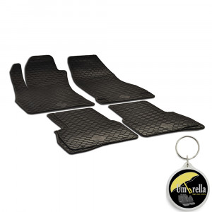 Fiat Doblo II (2009-2015) Set 4 covorase auto cauciuc Urban Line accesorii pentru autoturismul tau - masina v238216