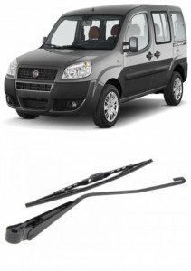 Fiat Doblo MPV Brat stergator pentru luneta spate cu lamela 350 mm, compatibil cu Fiat Doblo MPV Van fabricat intre 2001-2005, calitate extra accesorii pentru autoturismul tau - masina v91569