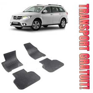 Fiat Freemont, Suv, fabricat din 08.2011 - 2016, set covorase auto dedicate, din cauciuc 100% Premium